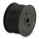 0.5mm Black Round Elasticity for jewellery stringing, 100m reel