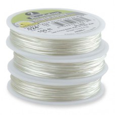 Silver Colour 7 Strand Beadalon Beading Wire  0.15, 100ft Reel, JW02S-1