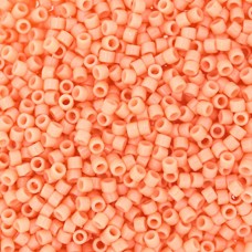 DB2111B Duracoat Opaque Dyed Peach, Size 11/0 Miyuki Delica Beads, 50gm bag