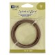 10 Gauge (2.6 mm), Brown colour copper Wire, 25 ft (7.6m)