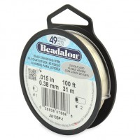 Beadalon 49 Strand Metallic Beading Wire