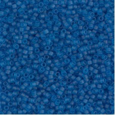 DB0768 Capri Blue Matte Transparent, Size 11/0 Miyuki Delica Beads, 5.2 g approx...