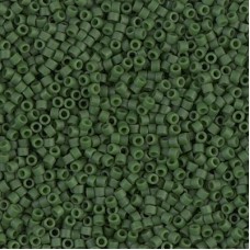 DB0797 Opaque Matte Olive Dyed size 11/0 Miyuki Miyuki Delica Beads, 50g wholesa...