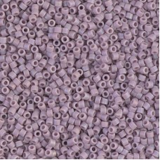 DB0875 Mauve AB Matte Opaque, Size 11/0 Miyuki Delica Beads, wholesale pack of 5...