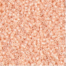 DB1532 Light Peach Ceylon Opaque, Size 11/0 Miyuki Delica Beads, 50 Gram Bag