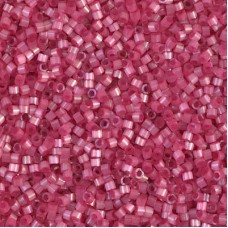 DB1807 Rose Dyed Satin Silk, Size 11/0 Miyuki Delica Beads, wholesale pack of 50...