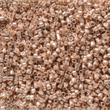 DB2503 Bright Copper Galvanised Duracoat, size 11/0 Miyuki Miyuki Delica Beads, ...