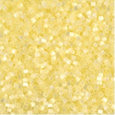 DB0823 Light Yellow Silk Satin, Size 11/0 Miyuki Delica Beads, 50g Wholesale Pac...