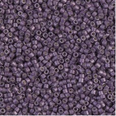 DB1174 Galvanized Matte Eggplant, Size 11/0 Miyuki Delica Beads, 50g Wholesale P...