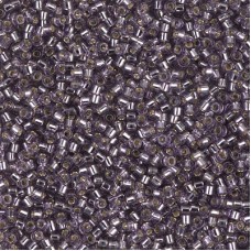 DB1205 Amethyst Silver Lined, Size 11/0 Miyuki Delica Beads, 50g Wholesale Pack