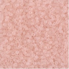 DB1263 Matte Transparent Pink Mist, Size 11/0 Miyuki Delica Beads, 50g Wholesale...