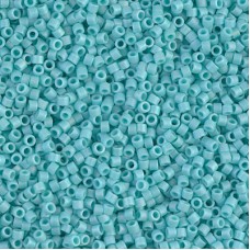 DB1595 Matted Opaque Sea Opal AB, Size 11/0 Miyuki Delica Beads, 50g Wholesale P...