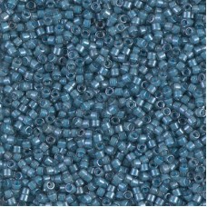 DB2054 Luminous Dusk Blue, Size 11/0 Miyuki Delica Beads, 50g Wholesale Pack