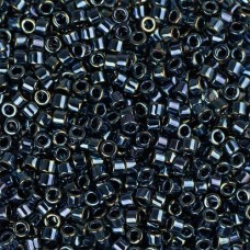 DB0006 Gunmetal Iris, Size 11/0 Miyuki Delica Beads, 50gm bag