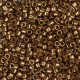 DB0022L Light Bronze Metallic, Size 11/0 Miyuki Delica Beads, Colour Code 0022L, 50gm Bag