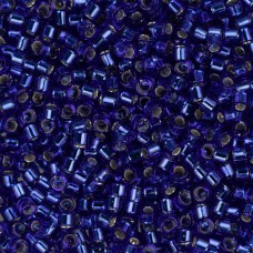 DBM0047 Silver Lined Sapphire 10/0  Miyuki Delica Beads beads - colour 47, 50gm ...