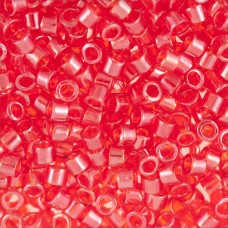 DB0098 Light Siam Transparent Luster, Size 11/0 Miyuki Delica Beads, 50gm bag