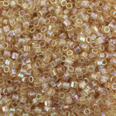 DB0100B Light Amber AB, Size 11/0 Miyuki Delica Beads, 50gm bag 