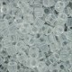 DBM0141 Miyuki  Miyuki Delica Beads Beads Crystal Transparent, Size 10/0  Miyuki Delica Beads, Colour code -141 - 50g Bag