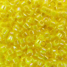 DB0160 Yellow AB, Size 11/0 Miyuki Delica Beads, 50gm bag