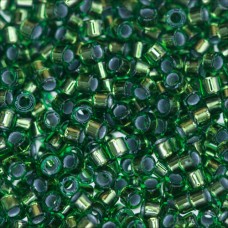 DB0182 Copper Lined Olivine, Size 11/0 Miyuki Delica Beads, 50 Grams