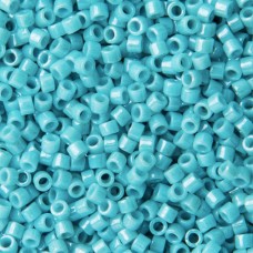 DB0217B Light Aqua Glazed Luster, Size 11/0 Miyuki Delica Beads, 50gm bag