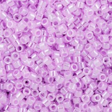 DB0248 Lined Crystal Pale Lilac, Size 11/0 Miyuki Delica Beads, 50g approx.