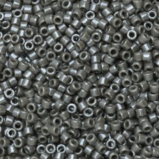 DB0268 Dark Grey Opaque Luster, Size 11/0 Miyuki Delica Beads, 50g approx. 