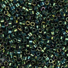 DBM0027 Teal Metallic Luster, Size 10/0  Miyuki Delica Beads, Colour code -27 - ...