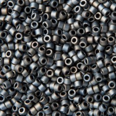 DB0307 Dark Silver Grey Metallic, Size 11/0 Miyuki Delica Beads, 50 Grams