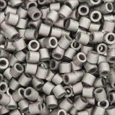 DB0321B Silver Matte Metallic, Size 11/0 Miyuki Delica Beads, 50gm bag