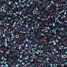 DB0325B Blue AB Matte Metallic, Size 11/0 Miyuki Delica Beads, 50gm bag