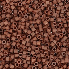 DB0340 Copper Plated Matte, Size 11/0 Miyuki Delica Beads, 50 Grams