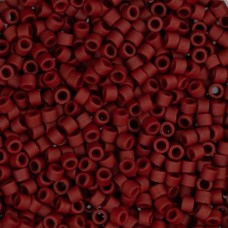 DB0378 Dark Red Maroon Metallic Matte Luster, Size 11/0 Miyuki Delica Beads, 50g...