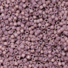 DB0379 Matte Opaque Dusty Mauve Luster, Size 11/0 Miyuki Delica Beads, 50g appro...