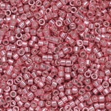 DB0420 Pink Opaque Galvanized-Dyed, Size 11/0 Miyuki Delica Beads, 50gm bag