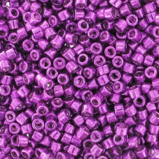 DB0431 Galvanised Fuschia Dyed, Size 11/0 Miyuki Delica Beads, 50g approx.