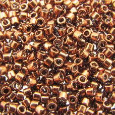 DB0461 Tarnished Copper Nickel Plated Dyed, Size 11/0 Miyuki Delica Beads, 50gm ...