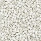 DB0551F Silver Plated Matte Metallic Miyuki 11/0 Delica Beads, 50 Grams