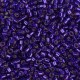 DBM0610 Dark Violet Silver Lined-Dyed, Size 10/0  Miyuki Delica Beads, Colour 610 - 50g Bag