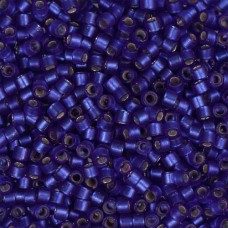 DB0696B Dark Violet Blue Semi-Matte Dyed, Size 11/0 Miyuki Delica Beads, 50gm ba...