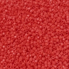 DB0727 Red Vermillion, Size 11/0 Miyuki Delica Beads, 50gm bag