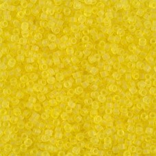 DB0743 Yellow Transparent, Size 11/0 Miyuki Delica Beads, 50g approx