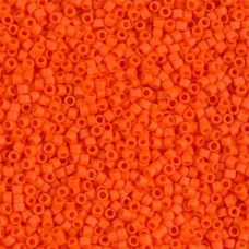 DB0752 Orange Opaque, Size 11/0 Miyuki Delica Beads, 50gm bag