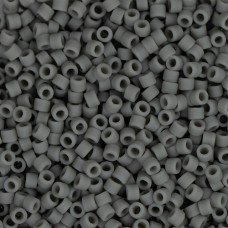 DB0761B Grey Opaque, Size 11/0 Miyuki Delica Beads, 50gm bag