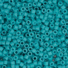 DB0793B Turquoise Green Opaque Matte-Dyed, Size 11/0 Miyuki Delica Beads, 50gm b...