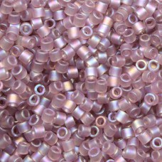 DBM0857 Smoke Amethyst Transparent AB Matte, Size 10/0 Miyuki Delica Beads, 50 G...