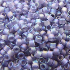 DB0870 Light Amethyst Transparent AB Matte, Size 11/0 Miyuki Delica Beads, 50 Gr...