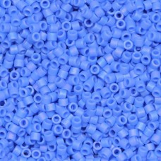 DB0881 Light Blue AB Matte Opaque, Size 11/0 Miyuki Delica Beads, 50 Grams