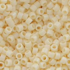 DB0883 Cream AB Matte, Size 11/0 Miyuki Delica Beads, 50gm bag